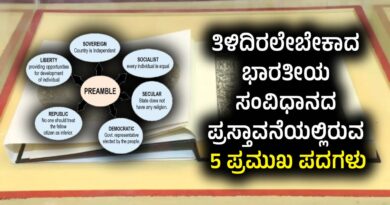 5 Terms in the Indian Constitution Preamble