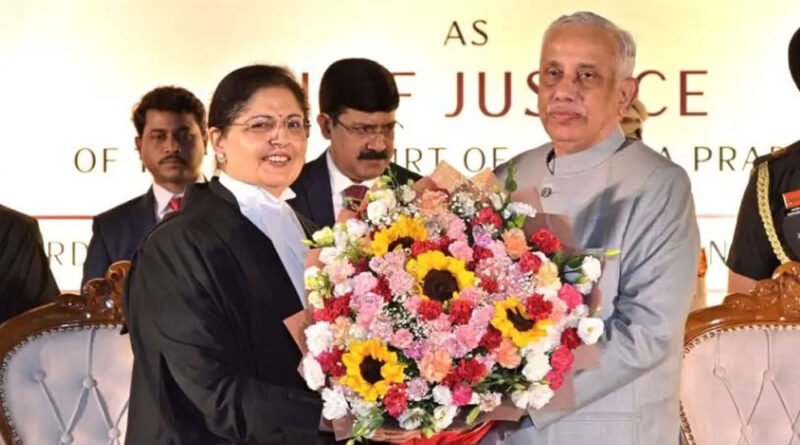 First Woman Chief Justice of Andhra Pradesh