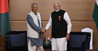 PM Narendra Modi meets Bangladesh chief adviser Muhammad Yunus